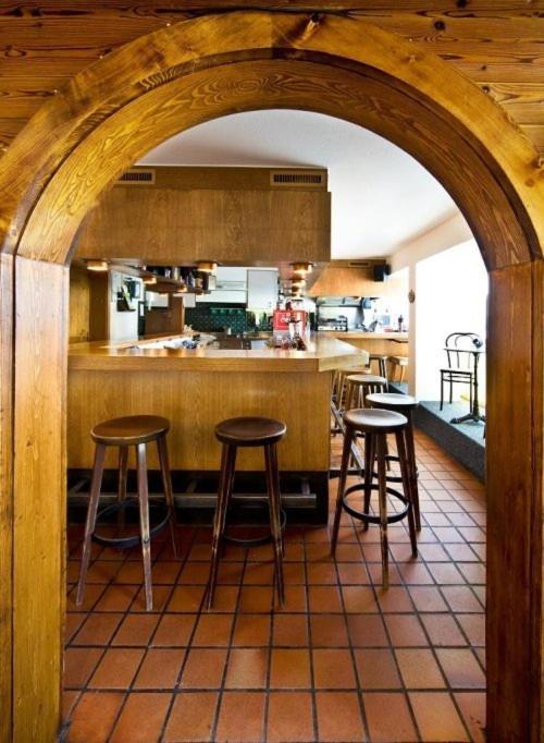 Hotel Haus Am Wald Arosa Exterior foto